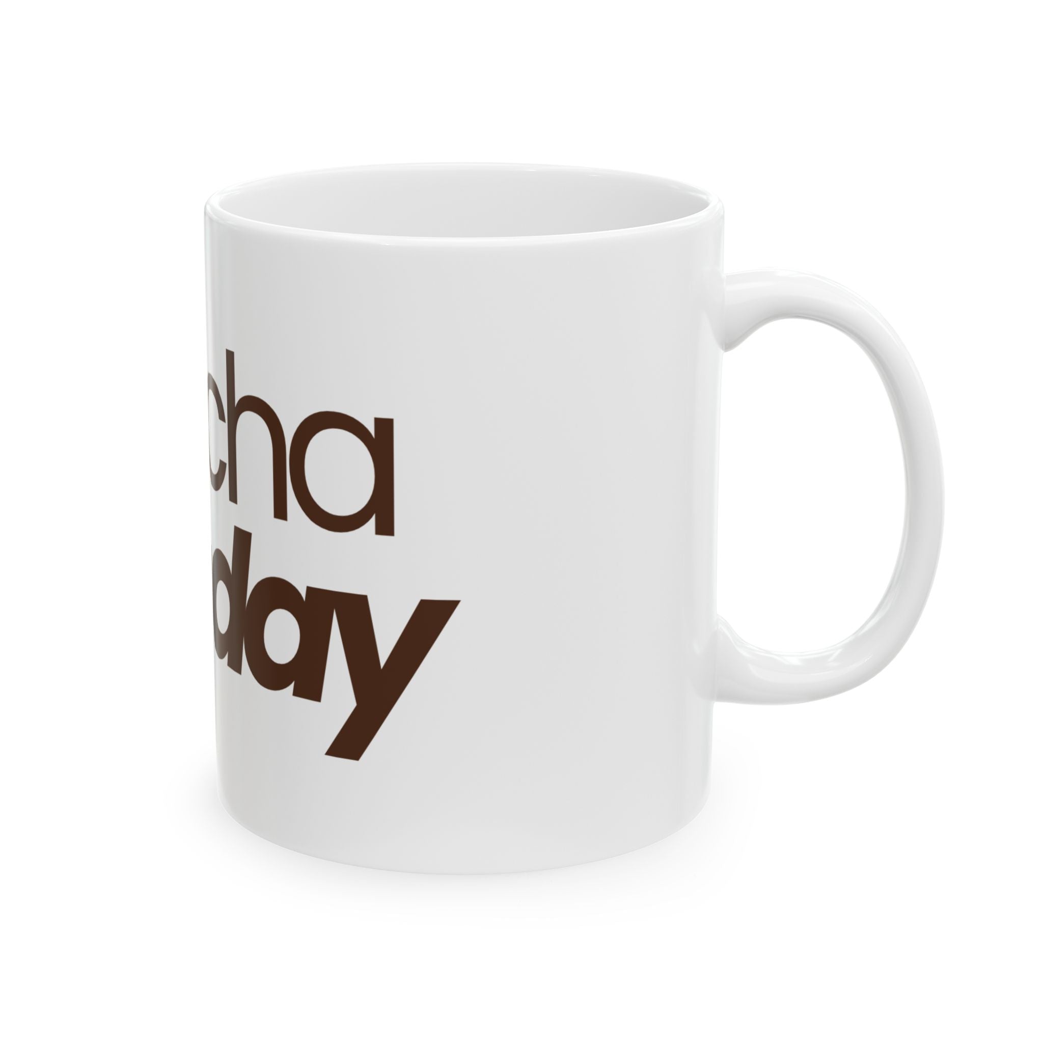 Matcha Monday Ceramic Mug — Funny Coffee Tea Lover Gift (11oz & 15oz)