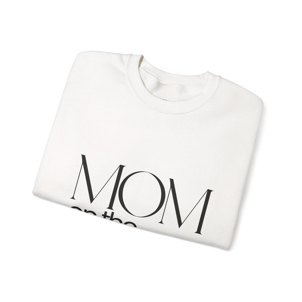 "MOM on the move" Minimalist Mom Graphic