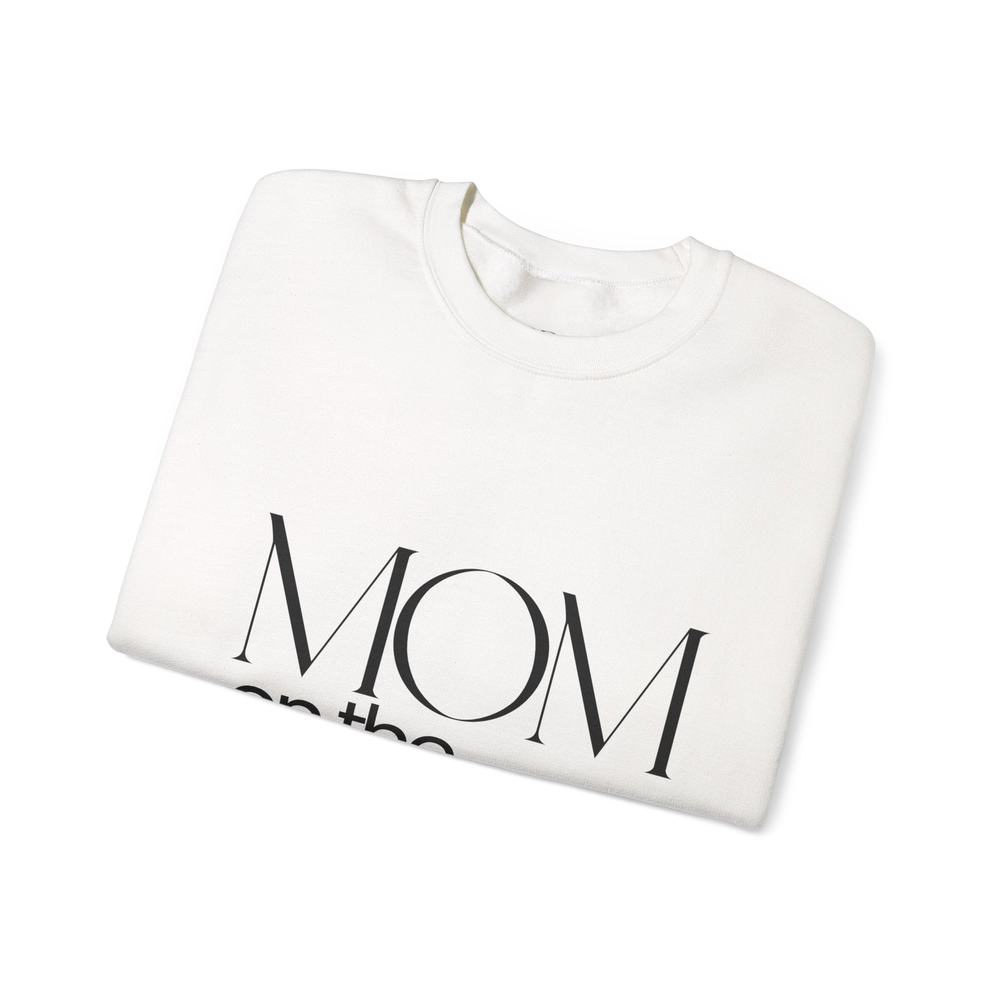 "MOM on the move" Minimalist Mom Graphic